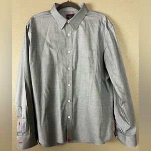 UnTuckit Men’s Blue Wrinkle Free Size XL